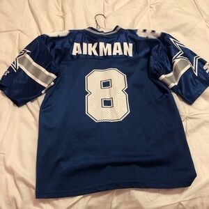 Vintage Cowboys Troy Aikman #8 Football Jersey